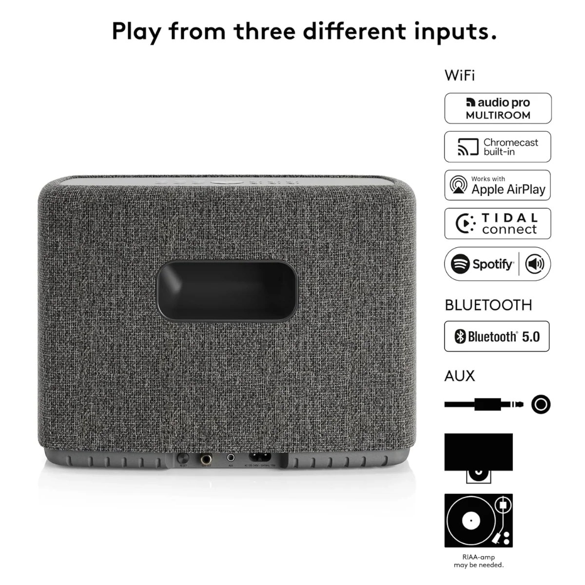 Audio Pro A15 Wireless Multiroom Speaker - Image 5