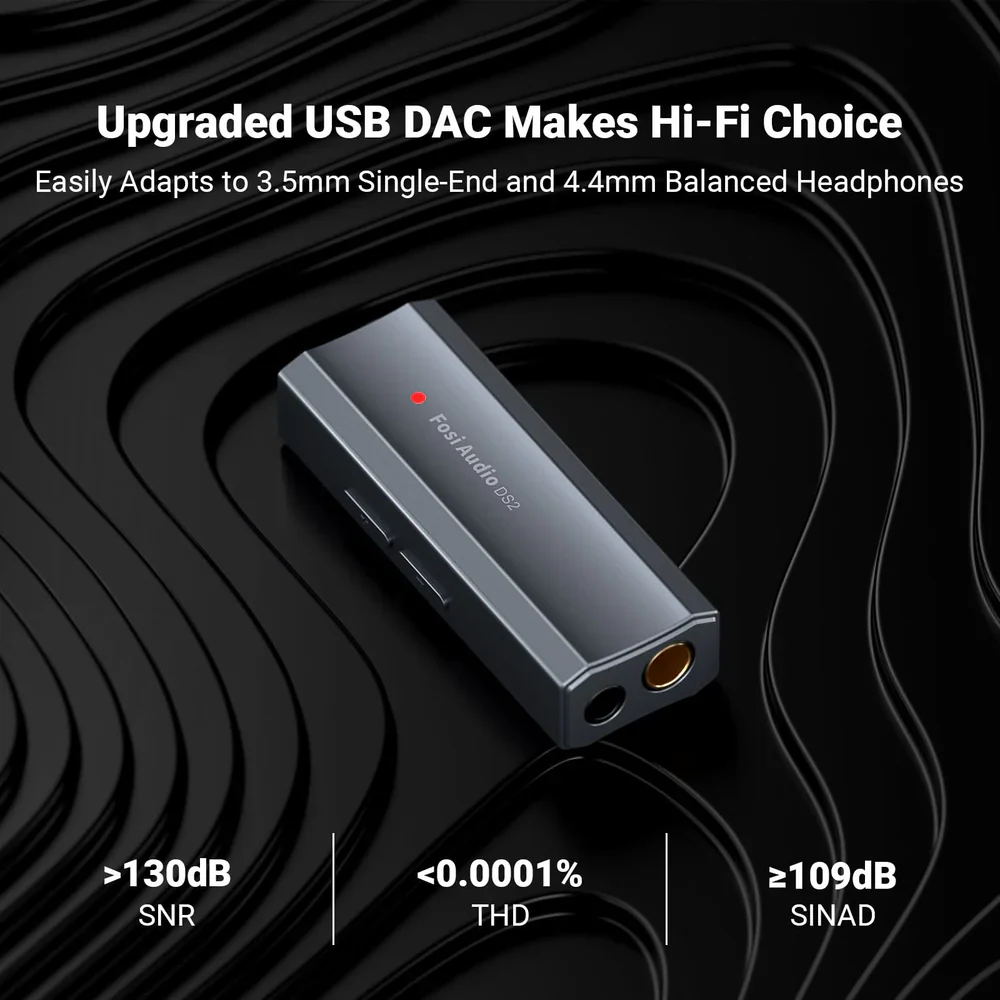 Fosi Audio DS2 Portable Hi-Res DAC & Amp - Image 3