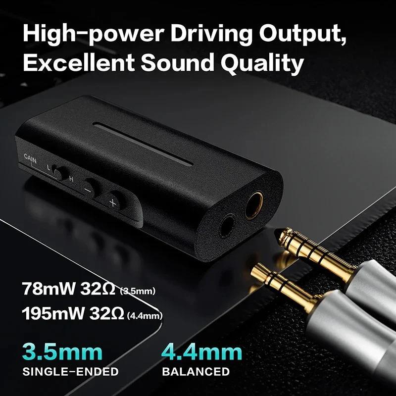 Letshuoer DT03 Portable USB DAC & Amp - Image 5